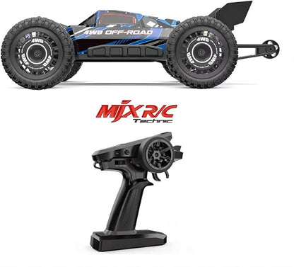 MJX Hyper GO 16207 with 3S Battery 1/16 RTR Brushless RC Cars 62KM/H Fast RC Truck 4WD All-Road Remote Control Cars for AdultsElectric Powered Hobby RC Buggy Gift for Adult