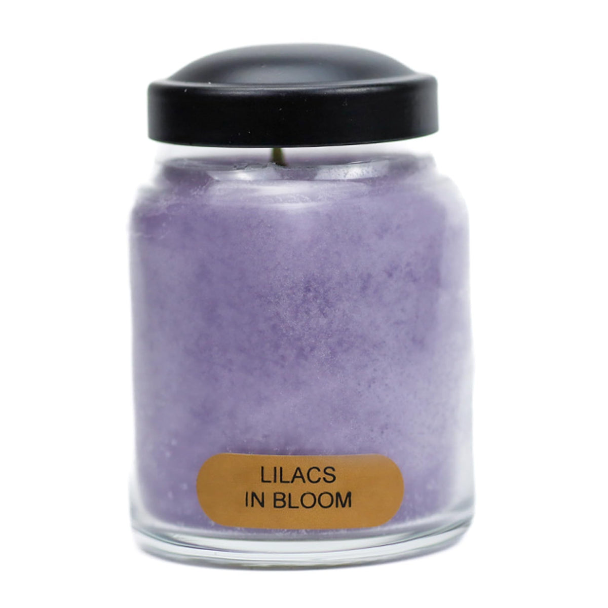 A Cheerful Giver - Lilacs In Bloom Baby Scented Glass Jar Candle (6oz) with Lid & True to Life Fragrance Made in USA