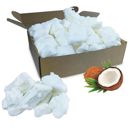TooGet Natural Coconut Wax 10 lb - DIY Handmade Scented Candle Making Supplies Pure White Coconut Wax, Melting Point 41°/106°F