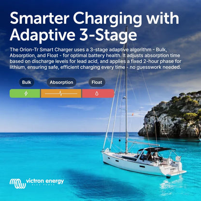 Victron Energy Orion-Tr Smart DC to DC Charger (Bluetooth) - 12/12-Volt 30 amp 360-Watt - Battery Charger for Dual Battery Systems - Isolated