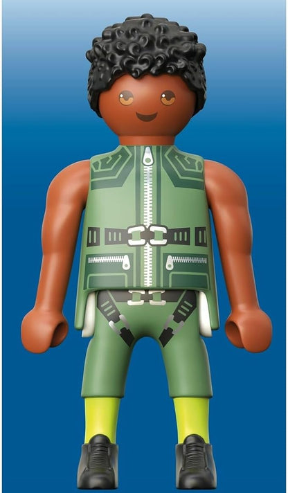 Playmobil Hero with Vehicle