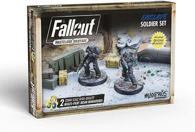 Modiphius Fallout - Wasteland Warfare - Enclave Soldier Multi