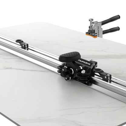 70 Inch Large Manual Tile Cutter with Aluminum Alloy Rails Porcelain Ceramic Tile Cutter With Case Cutting Length Up To 62.8 Inches