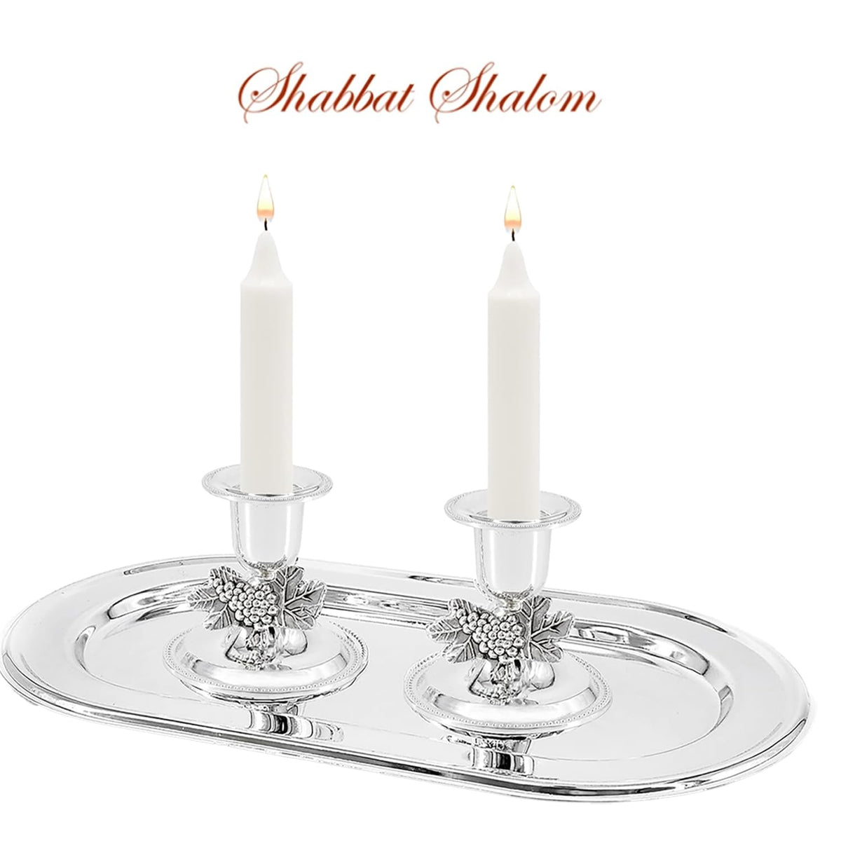 72 Shabbat Candles, 3 Hour White Traditional Shabbos Candle 4 Inch, (72 Pack) Sabbath White Taper Candles