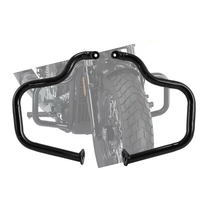 TiCoast Motorcycle Black Engine Guard Rear Highway Crash Bar for Indian Scout Bobber Classic Limited Scout Classic Limited 2025