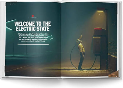 Free League Publishing The Electric State RPG Core Rulebook Tabletop Roleplaying Game for Adults Family Teens 14+