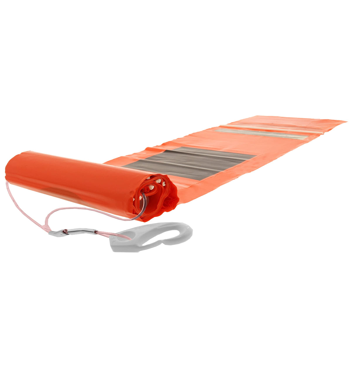 SEE/RESCUE Streamer Survival Tool - The Easy to Use, Portable Rescue Device to Use on Land, Sea, or Snow, Day or Night When Lost or Stranded to Provide Continuous Visibility, Large Lighted Streamer