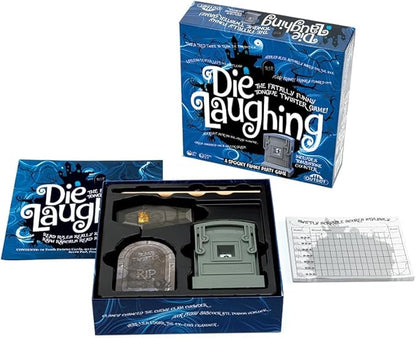 Outset Media Die Laughing - A Spooky Family Party Game - for 3 to 7 Players Ages 8 and up