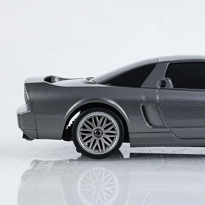 US in Stock 1/18 4X2 RWD RC Racing Drift Car Electric Vehicles Model Gyroscope LDRC LD1803 Light System Motor Servo ESC Hobby Grade Model for Birthday Gift(Grey)