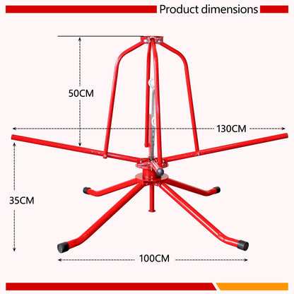 Pipe Uncoiler, PEX Piping Uncoiler, Multi-function Folding Tube Dispenser, Heavy Duty Potable Water Tubing Decoiler for 3/8'' to 1'',Maximum Load of 440Lbs