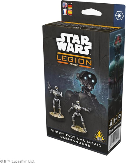 Asmodee Star Wars: Legion Super Tactical Droid Commanders - Separatist Alliance Leader Expansion Tabletop Miniatures Game Strategy Game for Kids and Adults Ages 14+ 2 Players 90 Min Playtime