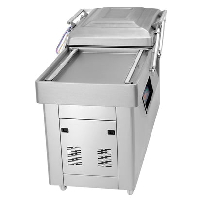 VEVOR Chamber Vacuum Sealer, 1200W Sealing Power, Vacuum Packing Machine for Wet Foods, Meats, Marinades and More, Compact Size with 23.62" Sealing Length, Applied in Home Kitchen and Commercial Use