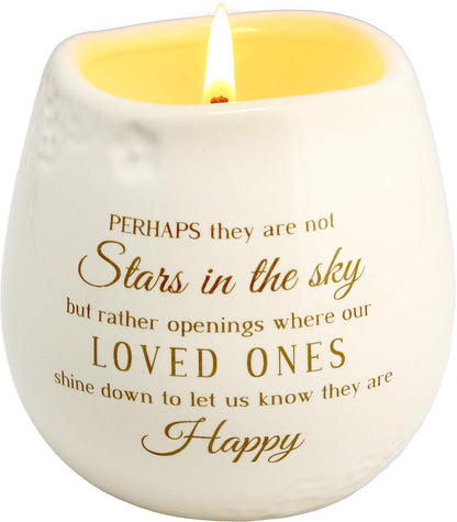 Pavilion Gift Company - Stars in The Sky - 8 oz -100% Soy Wax Candle Scent: Tranquility