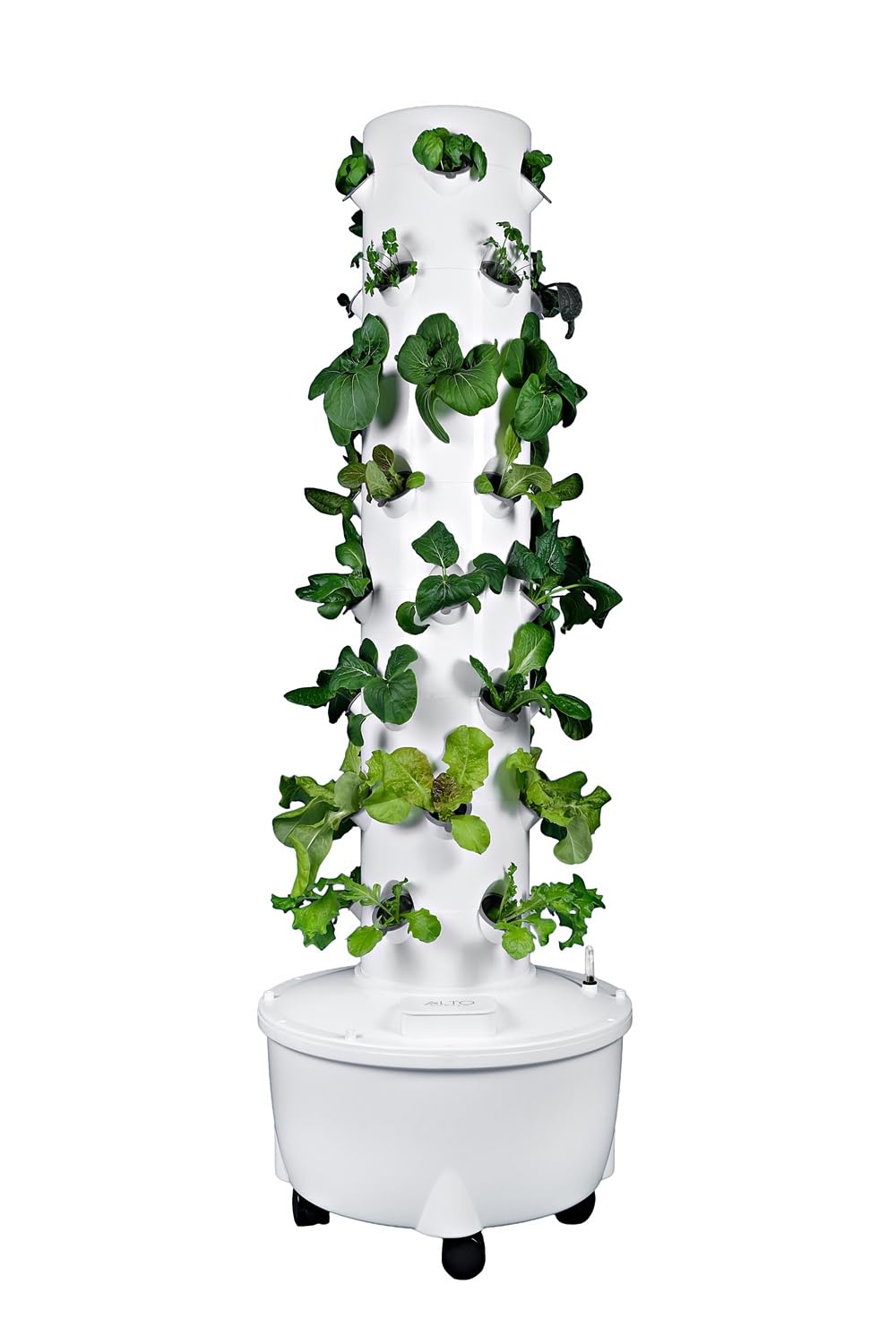 ALTO GARDEN HX Aeroponic Tower | High Capacity Tower | Hydroponics Growing System Kit | Food Grade with 40 Net Pots (Without Lights)