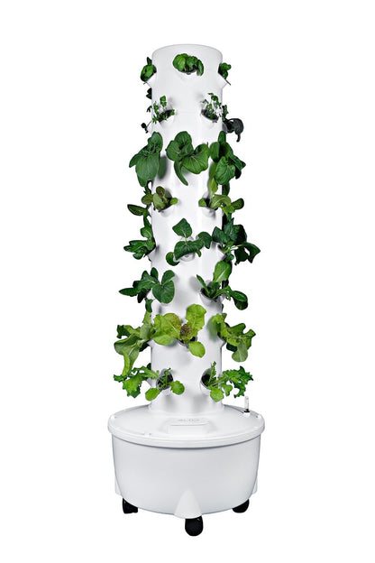 ALTO GARDEN HX Aeroponic Tower | High Capacity Tower | Hydroponics Growing System Kit | Food Grade with 40 Net Pots (Without Lights)