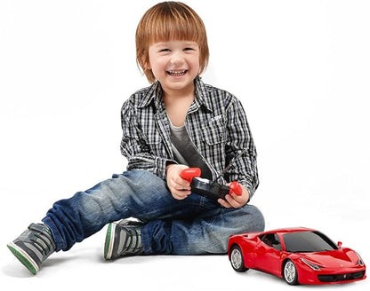 RASTAR Remote Control Car - 1/24 Scale Ferrari 458 Italia Model Toy Car - Red