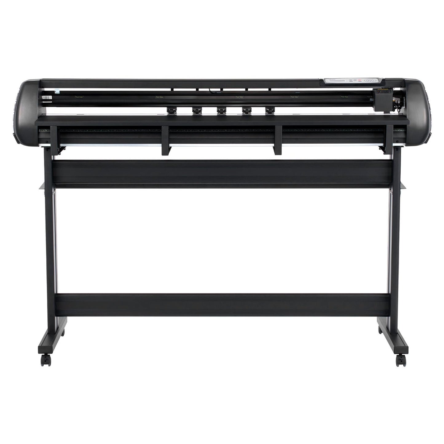 VEVOR Vinyl Cutter Machine, 53 inch Max Feed Width, Dual Blades, Adjustable Force and Speed, LED Display, Vinyl Plotter Cutter Printer Bundle with Sticker Sheets, Transfer Film, Signmaster Software