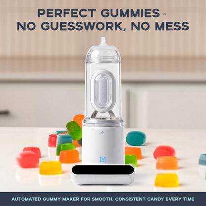 Magical Butter Gummy Maker – Automatic Gummy Machine with Precise Dispensing & No-Stick Heating Cycle – Easy Candy Making Appliance for Homemade Gummies