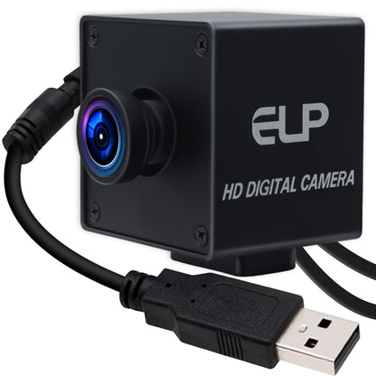 ELP Global Shutter USB Wide Angle Webcam for Computer 1080P 90fps Lightburn Camera for Laser Engraver USB2.0 PC High Frame Security Camera for Raspberry Pi (110 Low Distortion Lens)