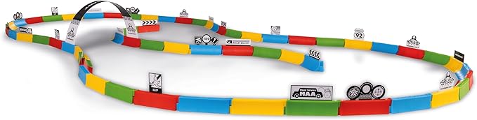 Carrera RC Mario Kart Tabletop Toy Racing Set Featuring Mario Luigi and 2 Radio Controls