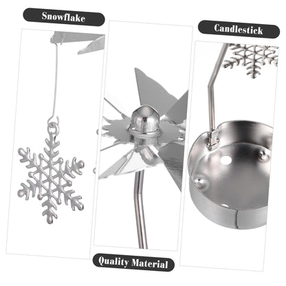 Cabilock 3pcs European Style Metal Carousel Candleholder for Wedding and Home Decoration Romantic Candle Stand for Dining Table Centerpieces Elegant Accent for Gatherings and Parties
