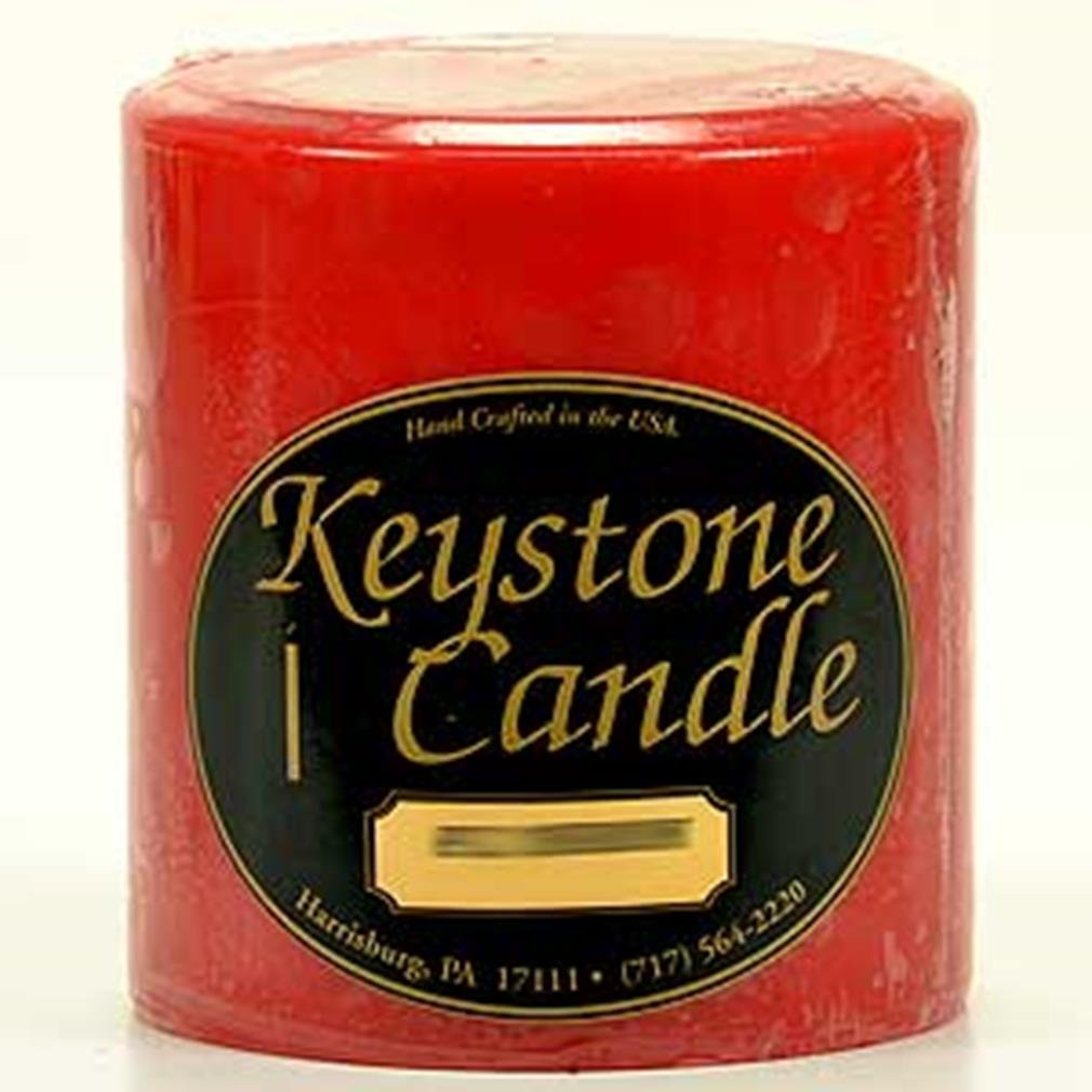 4 x 4 Apple Cinnamon Pillar Candles