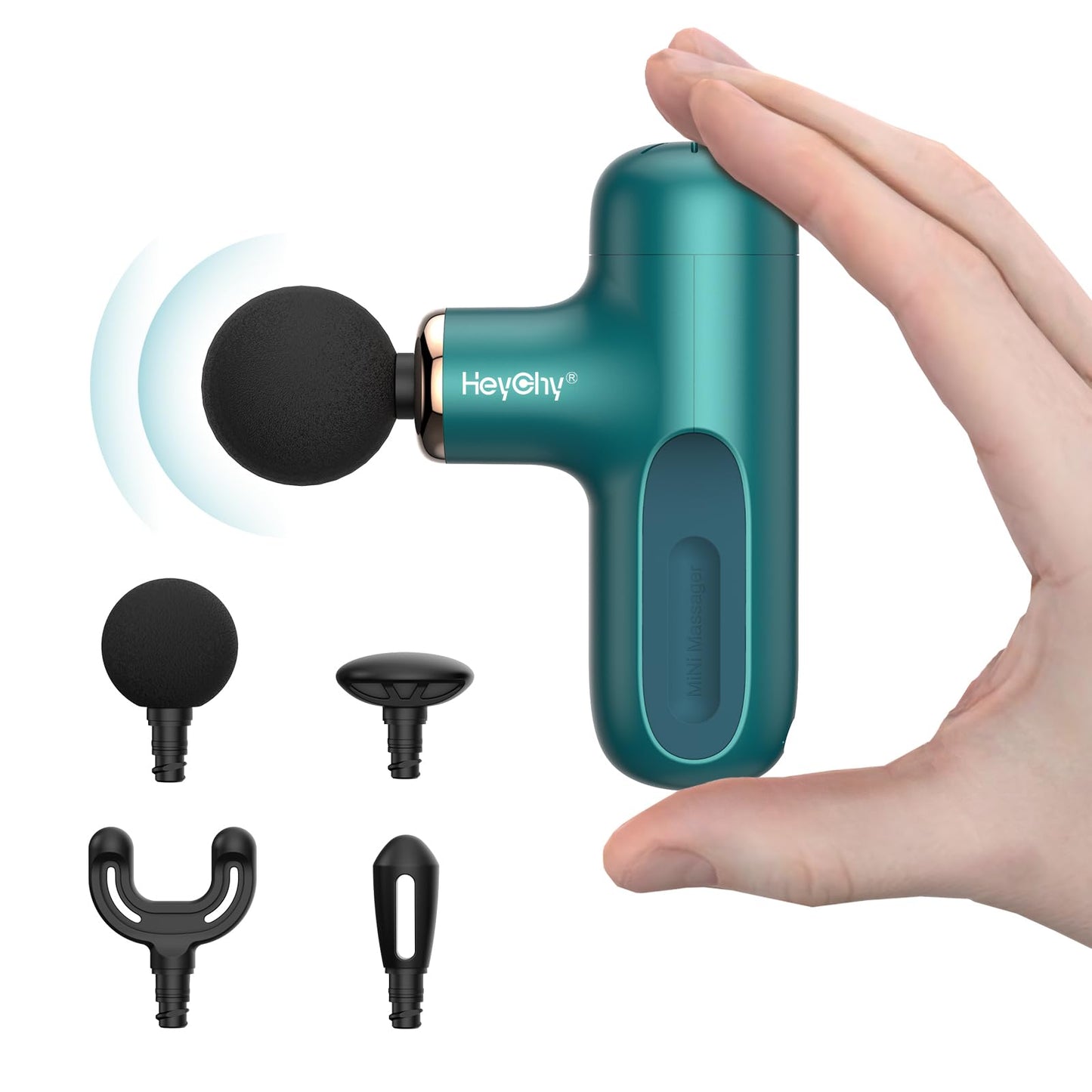 Super Mini Massage Gun, Percussion Deep Tissues Muscle Massager, Compact Sports Travel Massage Gun, Portable Handheld Massager for Office Gifts for Her, Home, Athletes