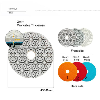SHDIATOOL Diamond Tile Drill Bits Kit 12pcs, Porcelain Hole Saw Sets, Core Bits Cutter for Drilling Ceramic Marble Granite (6/6/8/20/25/35/50/20MM/2/SDS/HEX/4.5“)
