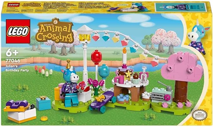 Lego Animal Crossing Julian's Birthday Party Building Set 77046