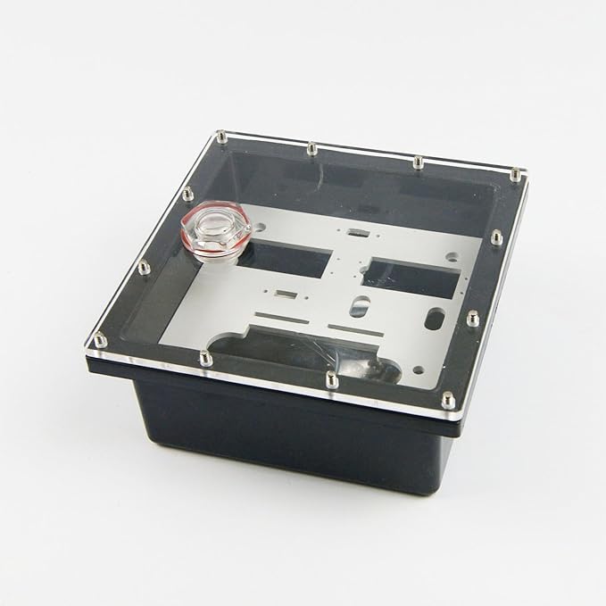 TITRACING Waterproof Sealed Servo Radio Box fit Large Scale Marine EP Gas Nitro RC Boat