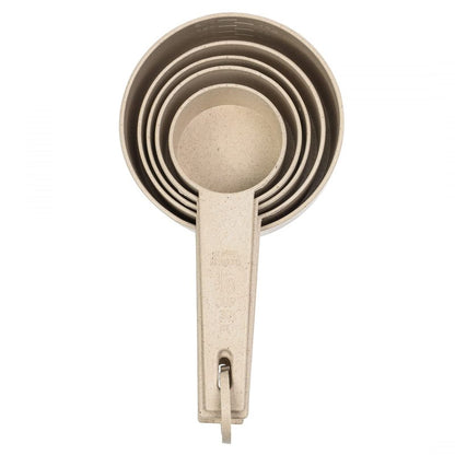 Beille Cream Wheat Straw Measuring Cups Spoons Set Cooking Baking Tools 10pc