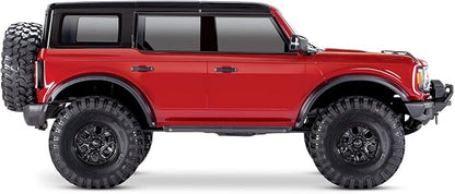 Traxxas TRX-4 Scale and Trail® Crawler with 2021 Ford® Bronco Body: Red