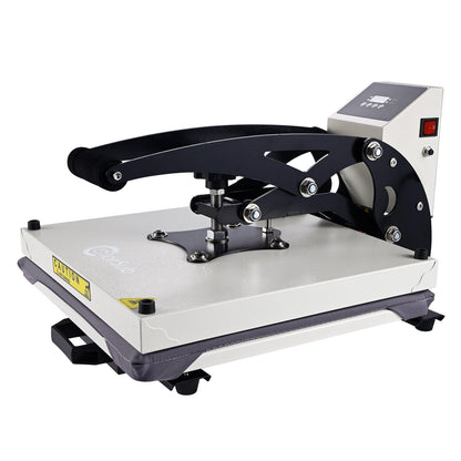 ColorSub Heat Press 15x15 inch Industrial Quality Heat Press Machine with Slide Out Drawer, Heat Press Machine for T Shirts, White