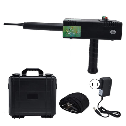 Underground Gold Finder, Handheld Metal Detector, 1200m Integrated Long Range Metal Detector Treasure Finder Scanner Metal Detecting Tool Searching Tool for Copper Diamond Gold Silver(US)