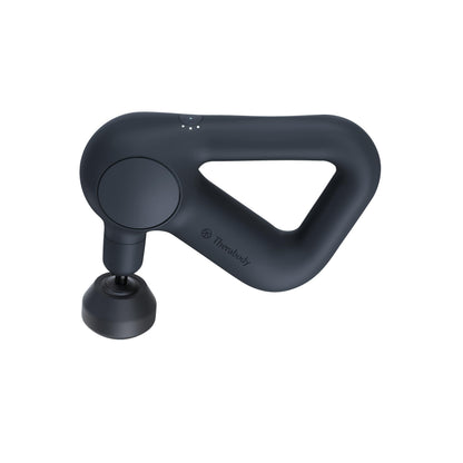 TheraGun Therabody Relief - Quiet Deep Tissue Therapy Massage Gun - Bluetooth Enabled, Electric Percussion Massage Gun & Personal Massager for Pain in The Neck, Back, Leg, Shoulder and Foot (Black)