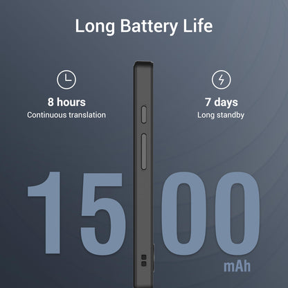 ANFIER Language Translator Device No WiFi Needed 2024 Voice Translation Updated Offline Translator in 16 Languages Online for 144 Languages 97% High Accuracy for Travel Business