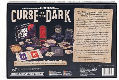 Professor PUZZLE Curse of The Dark Escape Room Game - Investigate The Mystery of a Doomed Village!