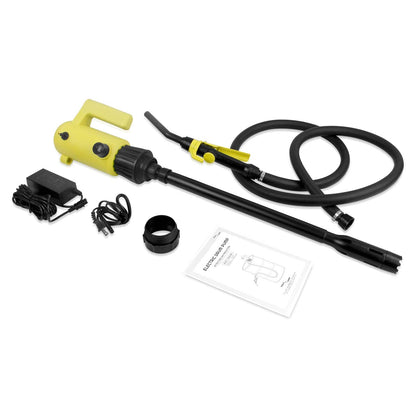 TERA PUMP 55 Gallon Drum Liquid Transfer Pump, Plug In Electric Compatible, 4.2 GPM Telescopic (22.6-34inch) Pump for Diesel Gasoline Kerosene DEF Adblue Antifreeze Windshield (Washer Fluid) Detergent