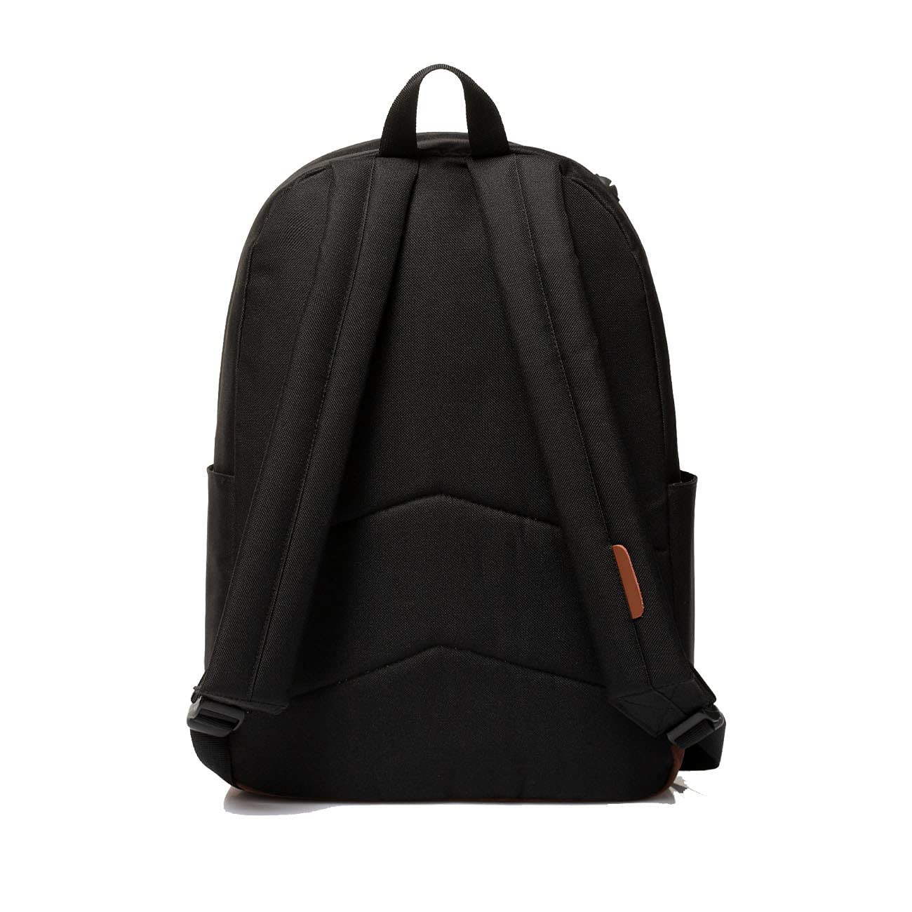 VASCHY Backpack for Men, Unisex Classic Water-resistant College School Backpack Bookbag Laptop Backpack Black