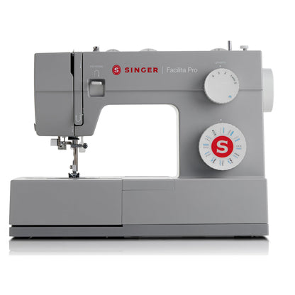 SINGER® Heavy Duty 4423 (Grey) High Speed Sewing Machine + Accessories | 23 Built-In Stitches Deliver 97 Stitch Applications | 50% More Power, 1100 Stitches/Min | Metal Frame, 1-Step Buttonhole