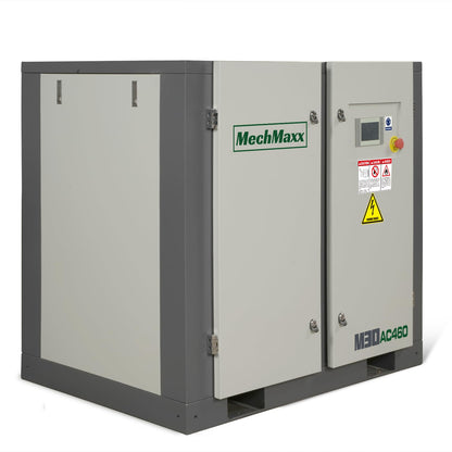 MechMaxx 106CFM Industrial Rotary Screw Air Compressor 30HP 116PSI 460V 3Phase Industrial-Grade,Model M30AC460