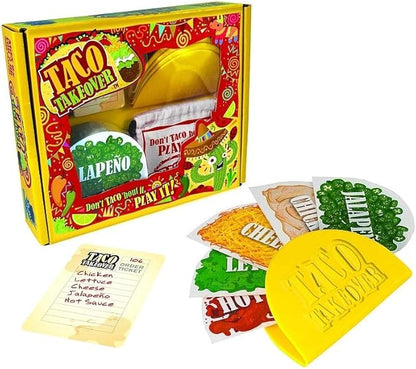 University Games Taco Takeover Food Stuffing Party Game for Kids