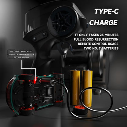 Mini RC Car 1:64 Scale Supercar Toy Car &amp Remote Control Integrated Design 26km/h High Speed Fun MINI RC Vehicle. (Green)