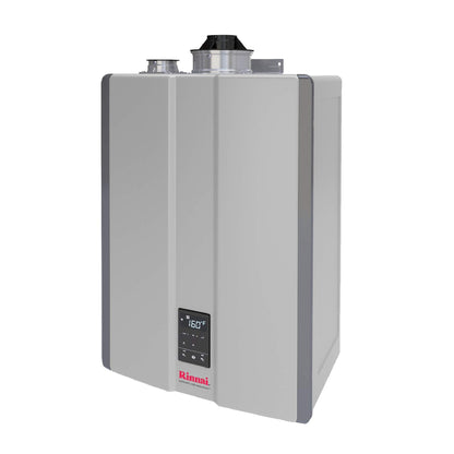 Rinnai i150SN Condensing Gas Boiler, Whole Home Natural Gas Heater with Space-Saving Design and Smart Features, (150K BTU)