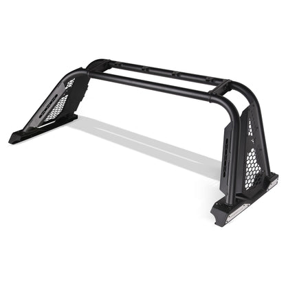 Armordillo USA 8710876 CR-M Modular Adjustable Chase Rack Roll Bar - Matte Black Fits Full Size Pickup Truck