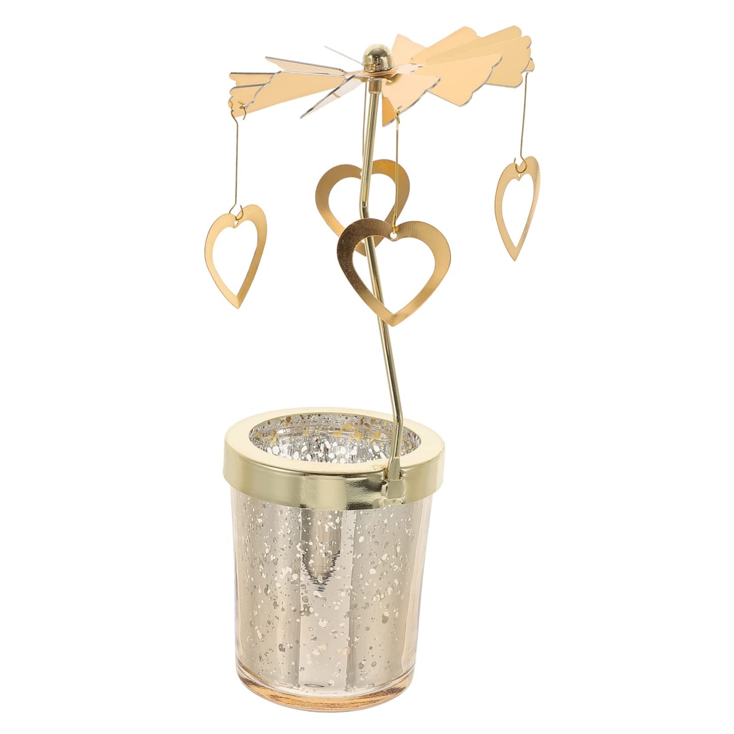 Ciieeo 2pcs Rotating Candle Holder Creative Metal Scented Candle Stand for Dining Table Decor Elegant Design for Candlelight Dinners Easy Assembly and Use