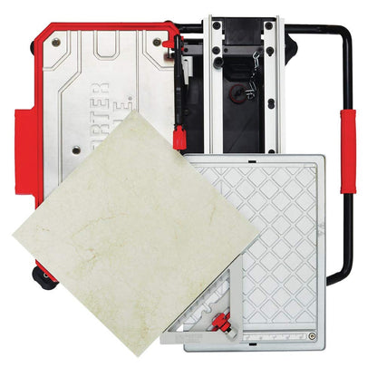 PORTER-CABLE Tile Saw, Wet Saw with 7-inch Cutting Capacity and On-Board Cutting Guide (PCE980)