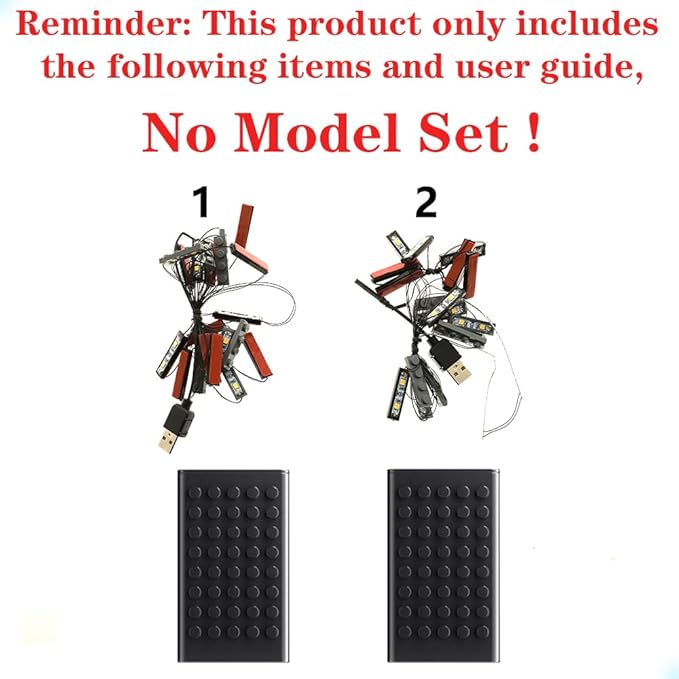 LED Light Set Compatible with Lego 10307 Eiffel Tower Icons Building Blocks Model - Model Set NOT Included