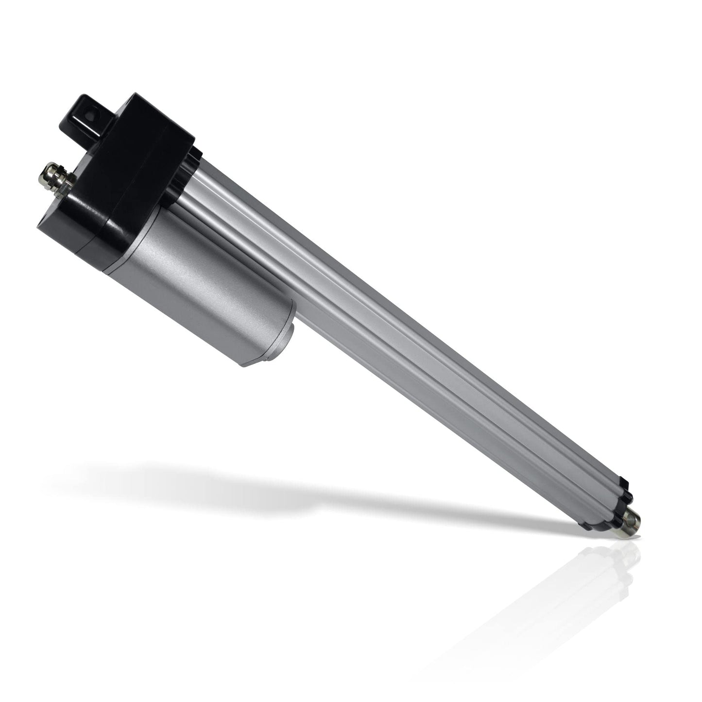 Progressive Automations 12V Water-Resistant Linear Actuator - 24 inches Stroke, 450 lbs Force, IP66 Protection for Industrial Solar Usage Brushed DC Electric Motor Stainless-Steel Stroke Rod, PA-10