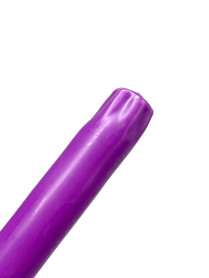 D'light Online Elegant 12" Purple Gradient Taper Candles Premium Quality- Unscented, Hand-Dipped Tapered Candles, Dripless and Smokeless - Set of 12 (12 Inch, Purple Gradient)